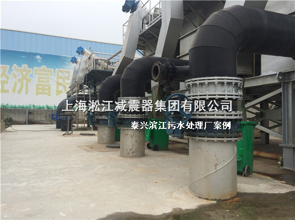 泰興橡膠接頭，污水處理廠橡膠接頭，泰興污水處理廠橡膠接頭