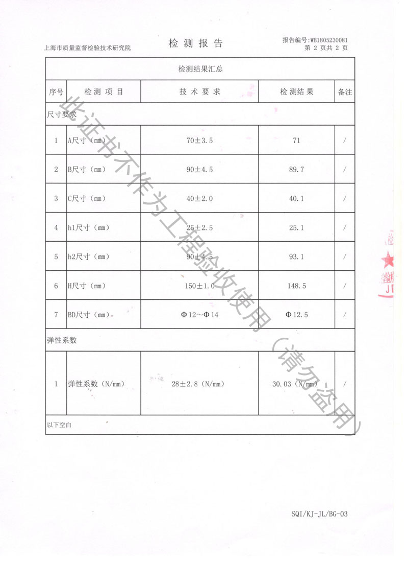 【資質(zhì)證書】ZTY型吊式彈簧減震器檢測報告“上海質(zhì)監(jiān)局” 【資質(zhì)證書】ZTY型吊式彈簧減震器檢測報告“上海質(zhì)監(jiān)局”